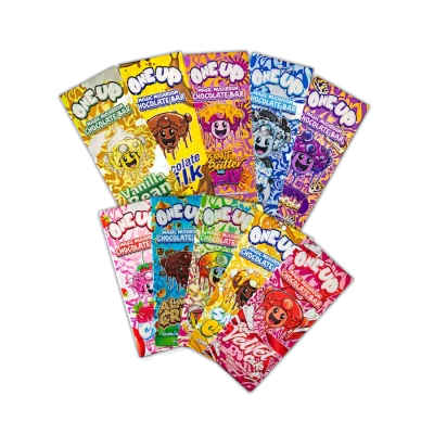 one up magic mushroom chocolate bar