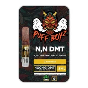 Puff Boyz N,N-DMT Cartridge – 0.5ml | 400mg Cavendish